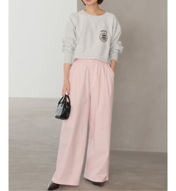 JOURNAL STANDARD relume「コットンツイルギャザーワイドパンツ」|その他|