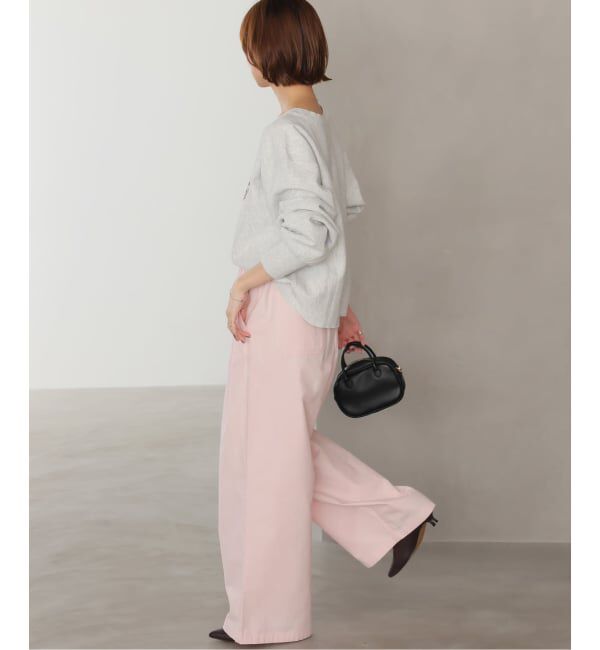 JOURNAL STANDARD relume「コットンツイルギャザーワイドパンツ」|その他|