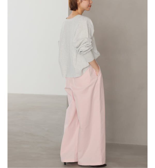 JOURNAL STANDARD relume「コットンツイルギャザーワイドパンツ」|その他|