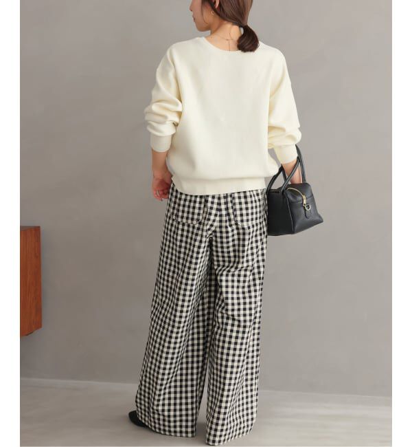 JOURNAL STANDARD relume「コットンツイルギャザーワイドパンツ」|その他|