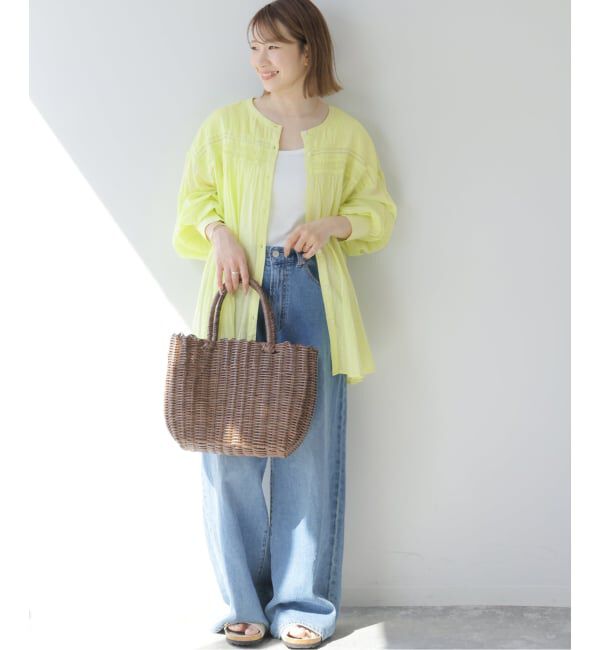JOURNAL STANDARD relume「コットンボイルクリンクルピンタックブラウス」|シャツ・ブラウス|