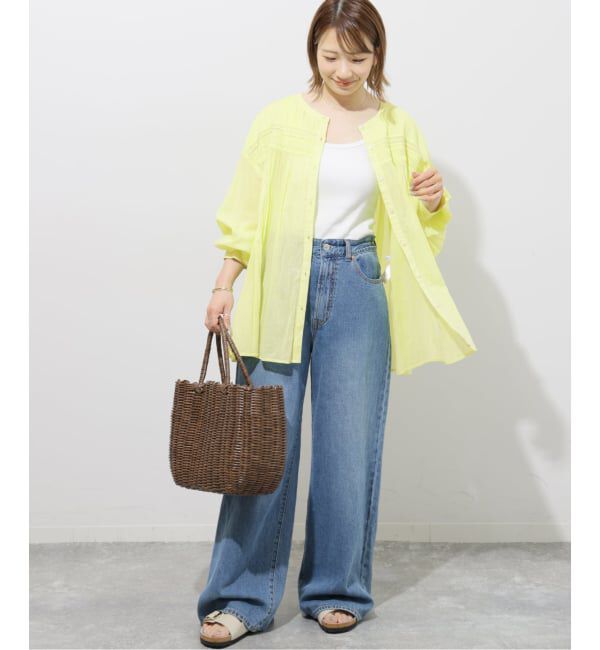 JOURNAL STANDARD relume「コットンボイルクリンクルピンタックブラウス」|シャツ・ブラウス|