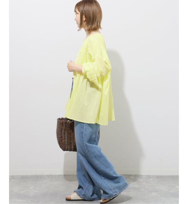 JOURNAL STANDARD relume「コットンボイルクリンクルピンタックブラウス」|シャツ・ブラウス|