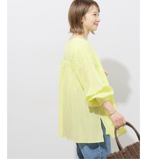 JOURNAL STANDARD relume「コットンボイルクリンクルピンタックブラウス」|シャツ・ブラウス|