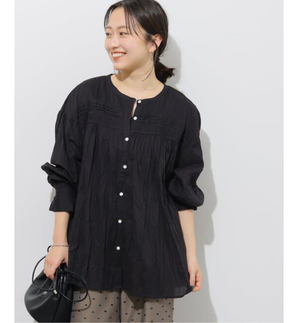 JOURNAL STANDARD relume「コットンボイルクリンクルピンタックブラウス」|シャツ・ブラウス|