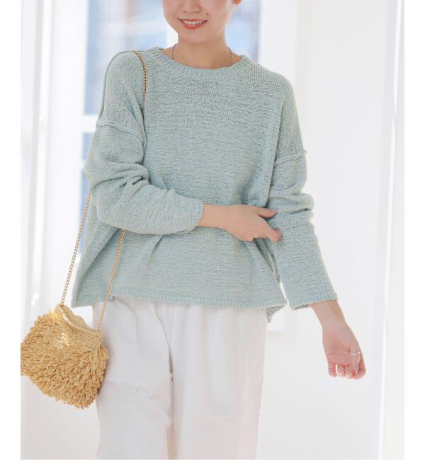 JOURNAL STANDARD relume「《追加》テープヤーンルーズプルオーバー」|ニット・セーター|