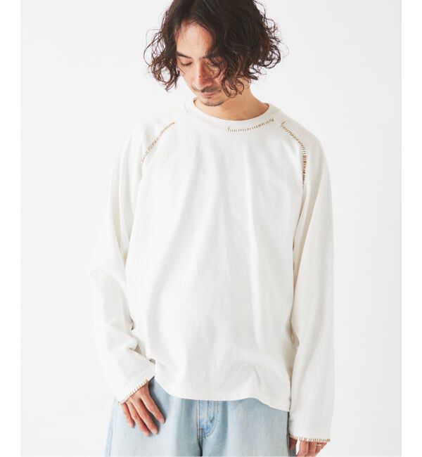 JOURNAL STANDARD relume「ハンドステッチ ラグラン ロンT」|Tシャツ・カットソー|