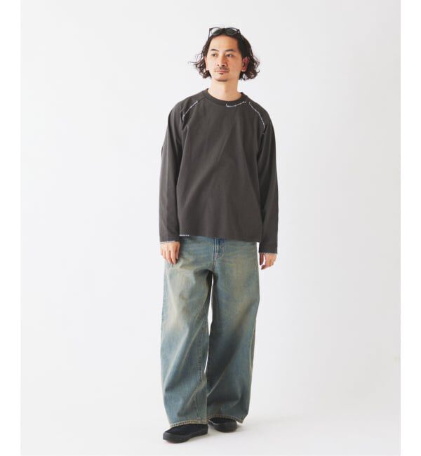 JOURNAL STANDARD relume「ハンドステッチ ラグラン ロンT」|Tシャツ・カットソー|