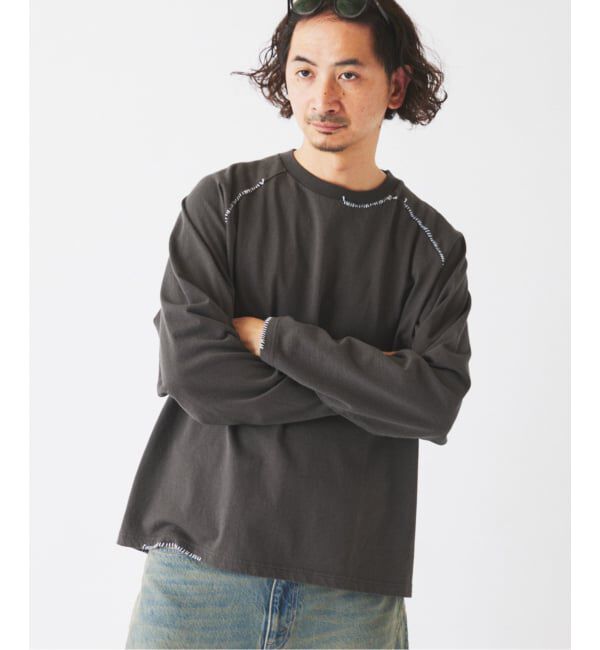 JOURNAL STANDARD relume「ハンドステッチ ラグラン ロンT」|Tシャツ・カットソー|