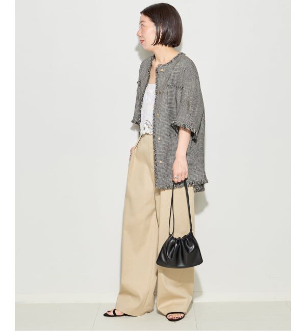 journal standard L'essage「【MAURIZIO MYKONOS/マウリツィオ ミコノス】TOP：ブラウス」|シャツ・ブラウス|