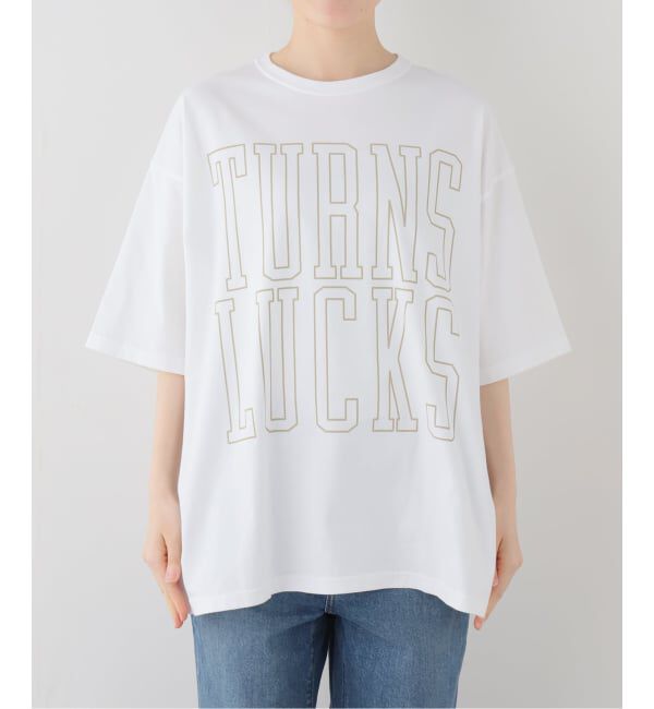 journal standard luxe「プリントT TURNS LUCKS」|Tシャツ・カットソー|