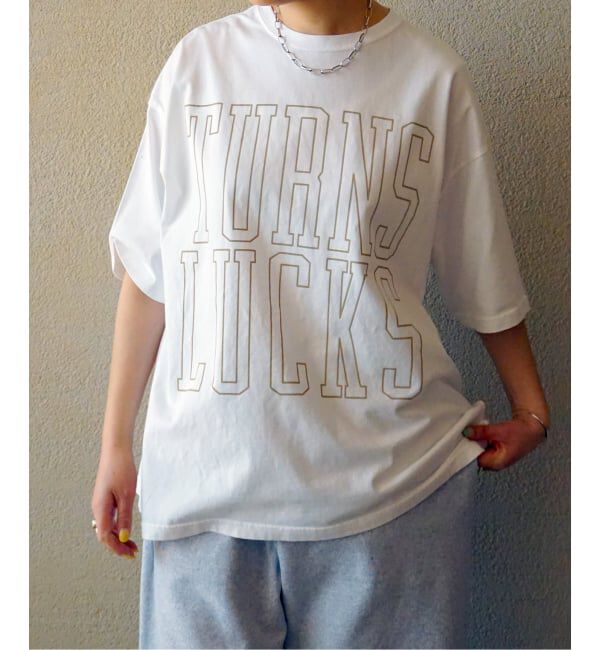 journal standard luxe「プリントT TURNS LUCKS」|Tシャツ・カットソー|
