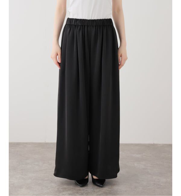 JOURNAL STANDARD「ドレープサテンギャザー パンツ」|その他|