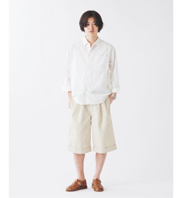 JOURNAL STANDARD relume「《予約》JAMES FABRIC コットンリネン ガーメントダイ シャツ」|シャツ・ブラウス|