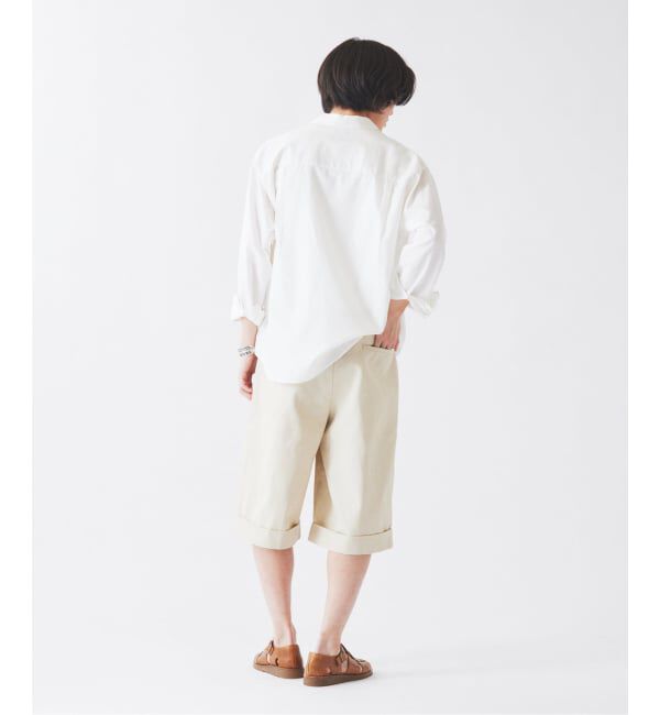 JOURNAL STANDARD relume「《予約》JAMES FABRIC コットンリネン ガーメントダイ シャツ」|シャツ・ブラウス|