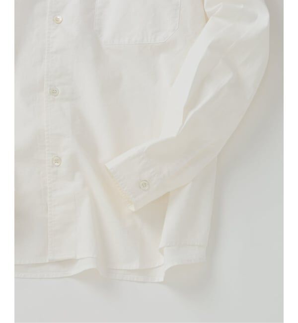 JOURNAL STANDARD relume「《予約》JAMES FABRIC コットンリネン ガーメントダイ シャツ」|シャツ・ブラウス|