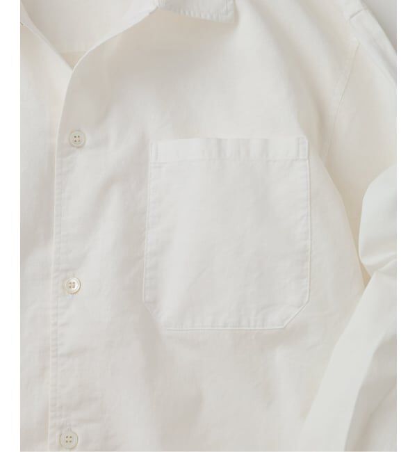 JOURNAL STANDARD relume「《予約》JAMES FABRIC コットンリネン ガーメントダイ シャツ」|シャツ・ブラウス|