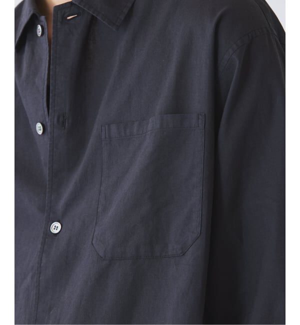 JOURNAL STANDARD relume「《予約》JAMES FABRIC コットンリネン ガーメントダイ シャツ」|シャツ・ブラウス|