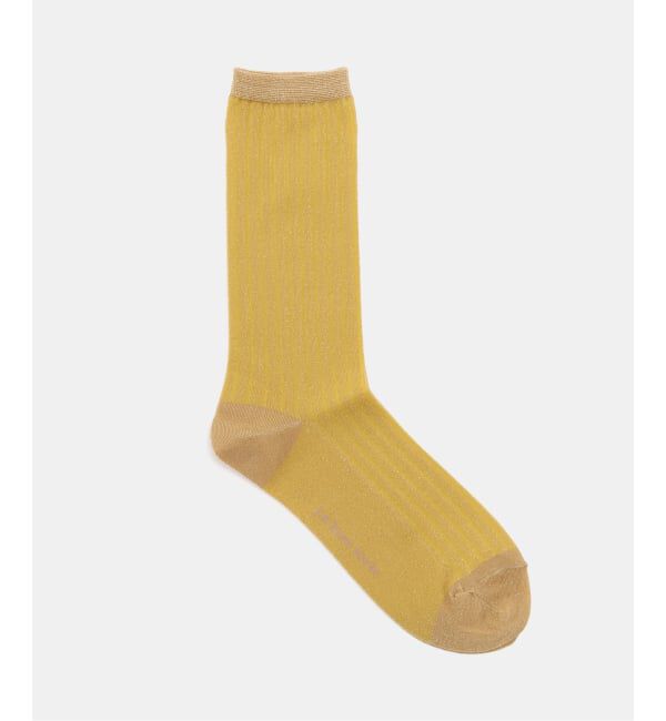 journal standard luxe「ラメSOCKS」|ソックス|イエロー