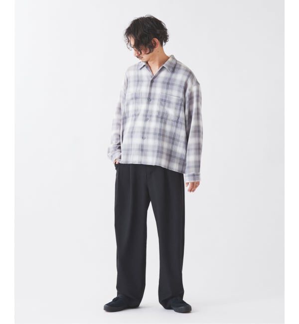 JOURNAL STANDARD relume「《予約》TCガーゼ オンブレチェック シャツ」|シャツ・ブラウス|
