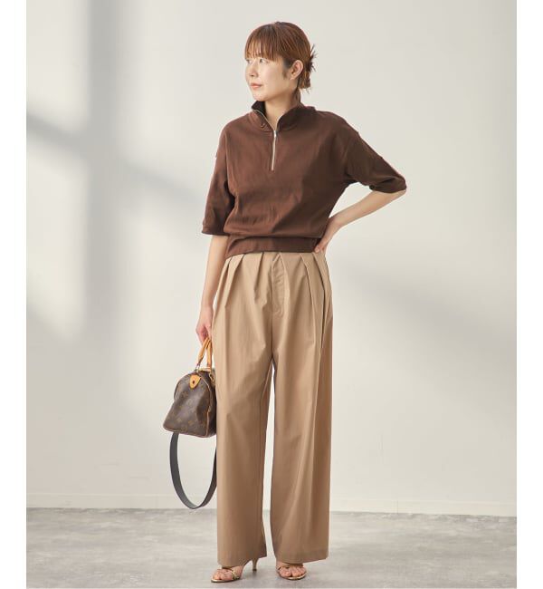 journal standard L'essage「《予約》ハーフジップポロシャツ」|Tシャツ・カットソー|
