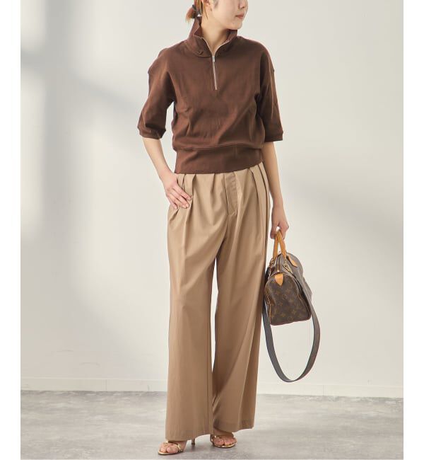 journal standard L'essage「《予約》ハーフジップポロシャツ」|Tシャツ・カットソー|