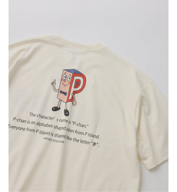 JOURNAL STANDARD relume「Pちゃん / アルファベッツ "PEACE" アルファベット Tシャツ」|Tシャツ・カットソー|