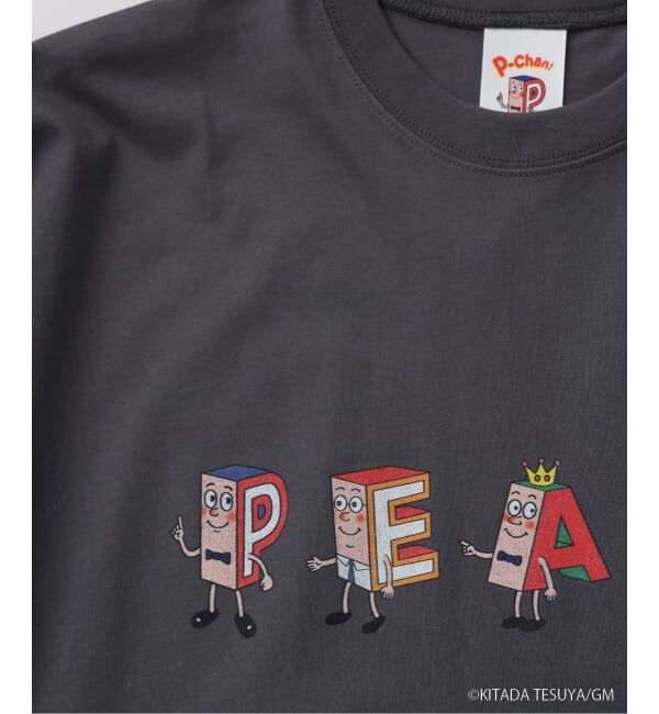 JOURNAL STANDARD relume「Pちゃん / アルファベッツ "PEACE" アルファベット Tシャツ」|Tシャツ・カットソー|