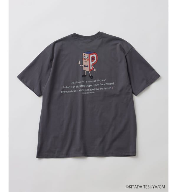 JOURNAL STANDARD relume「Pちゃん / アルファベッツ "PEACE" アルファベット Tシャツ」|Tシャツ・カットソー|