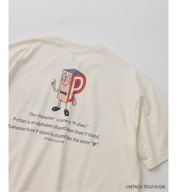 JOURNAL STANDARD relume「Pちゃん / アルファベッツ "PEACE" アルファベット Tシャツ」|Tシャツ・カットソー|