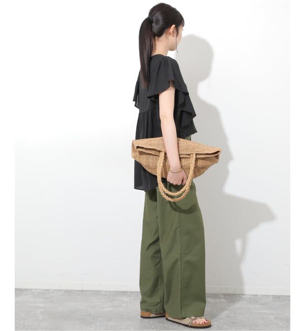 JOURNAL STANDARD relume「《予約》ラミーボイルクロスラッフルブラウス」|シャツ・ブラウス|