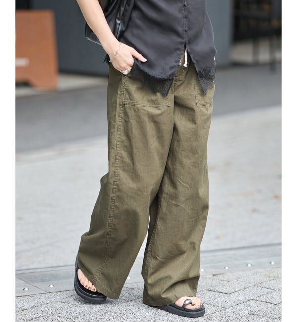 JOURNAL STANDARD「《予約》コットンリネン EASY Utility パンツ」|その他|