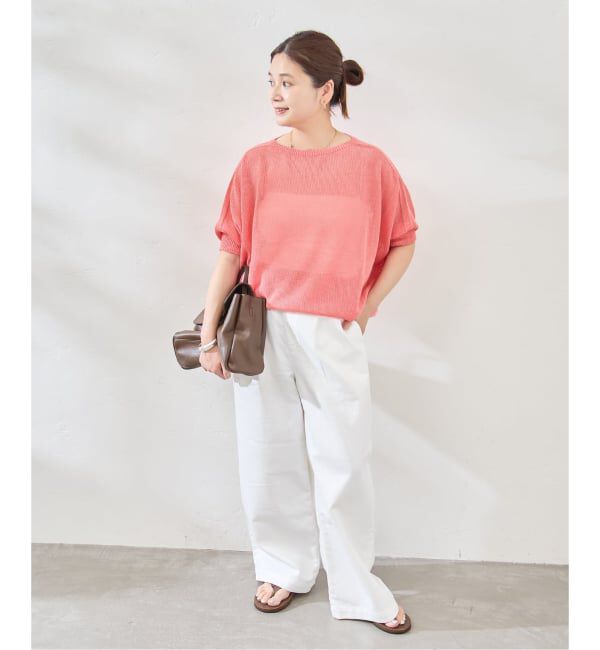 JOURNAL STANDARD「《予約》ペーパーヤーンドルマンプルオーバー」|ニット・セーター|