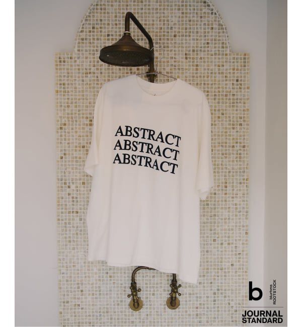 JOURNAL STANDARD「《予約》blurhms ROOTSTOCK &times; JOURNAL STANDARD 別注 Abstract Tシャツ」|Tシャツ・カットソー|ホワイト