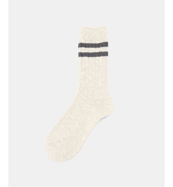 JOURNAL STANDARD「【ROSTER SOX / ロスターソックス 】  SLUB GLITTER LINE」|ソックス|グレー