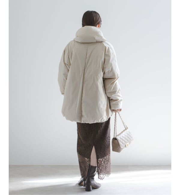 NOBLE「《追加 / WEB+一部店舗限定》リバーレースIラインスカート」|スカート|