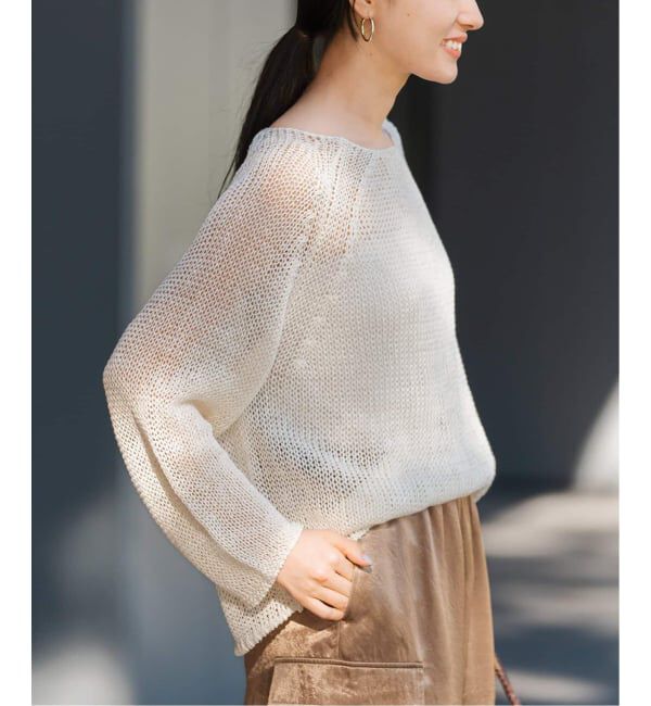 FRAMeWORK「≪新色 / 追加≫LINEN CORD ニット」|ニット・セーター|