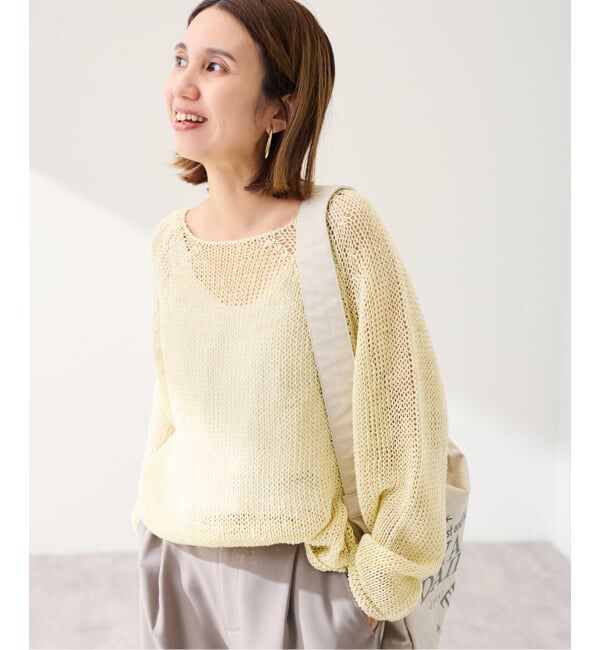 FRAMeWORK「≪新色 / 追加≫LINEN CORD ニット」|ニット・セーター|