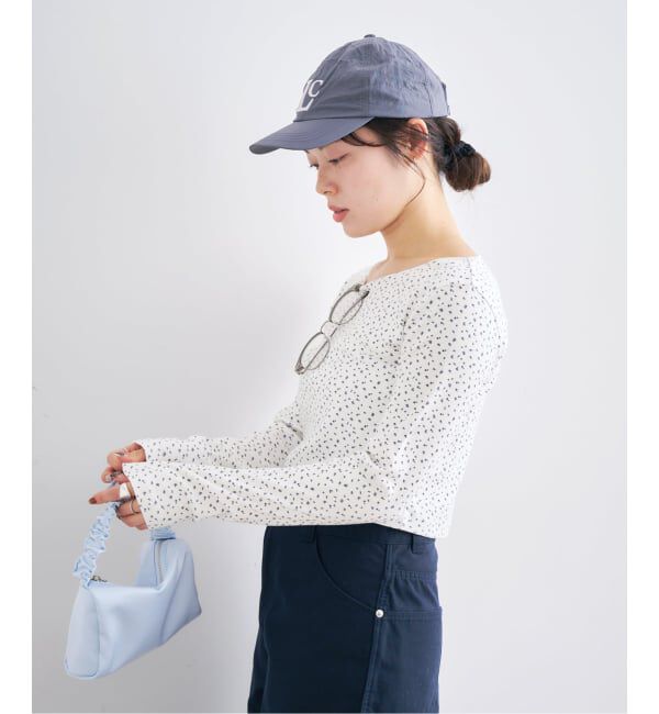 U by SPICK&SPAN「コットンフライスロングスリーブトップス」|Tシャツ・カットソー|