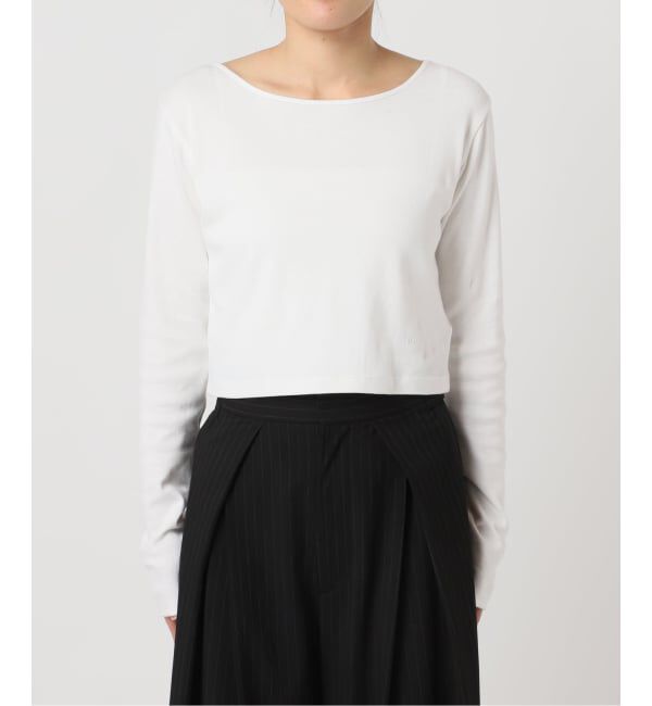U by SPICK&SPAN「コットンフライスロングスリーブトップス」|Tシャツ・カットソー|