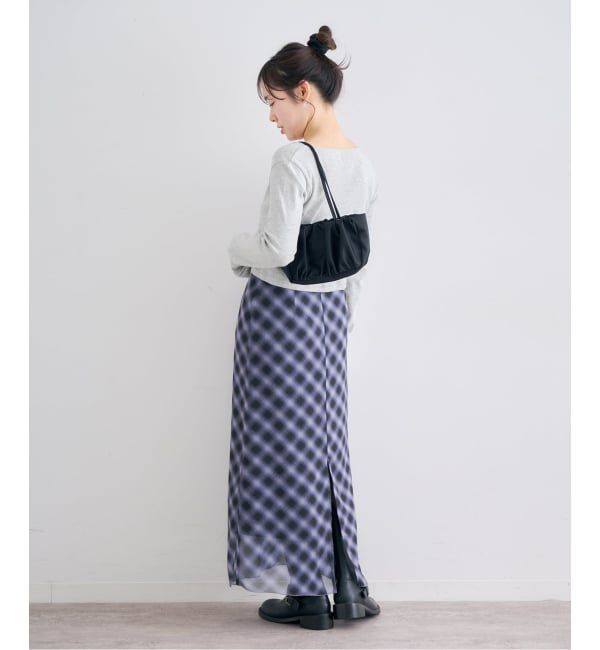 U by SPICK&SPAN「コットンフライスロングスリーブトップス」|Tシャツ・カットソー|