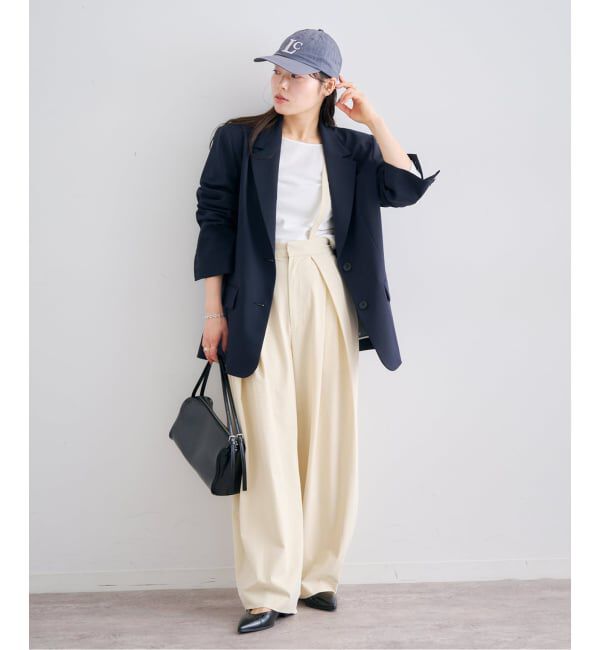 U by SPICK&SPAN「コットンフライスロングスリーブトップス」|Tシャツ・カットソー|