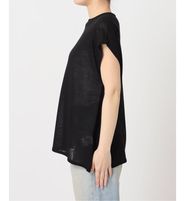 U by SPICK&SPAN「《予約 / 接触冷感》ウォッシャブルリネンブレンドプルオーバー」|ニット・セーター|