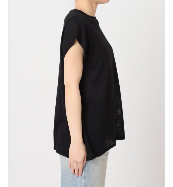 U by SPICK&SPAN「《予約 / 接触冷感》ウォッシャブルリネンブレンドプルオーバー」|ニット・セーター|