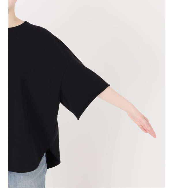 FRAMeWORK「≪WEB限定 / 追加予約≫ミニ裏毛ハーフスリーブラウンドTee 2」|Tシャツ・カットソー|