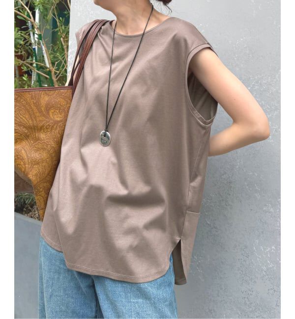 Spick and Span「《予約》汗染み防止バックドレーププルオーバー」|Tシャツ・カットソー|