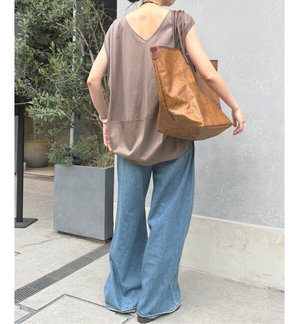 Spick and Span「《予約》汗染み防止バックドレーププルオーバー」|Tシャツ・カットソー|
