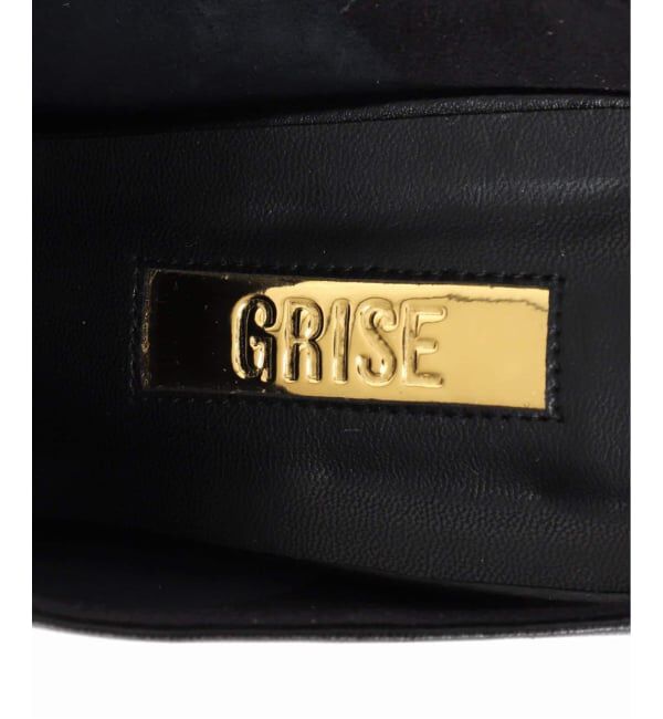 GRISE「《追加予約3》GRISE5cmレザースクエアソフトトング」|サンダル|