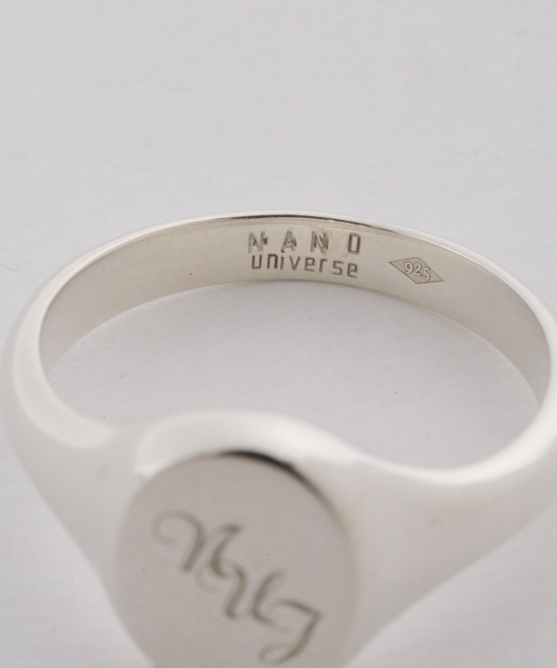 nano･universe「LB.03/[NU jewelry]イニシャルシグネットピンキーリング」|リング|