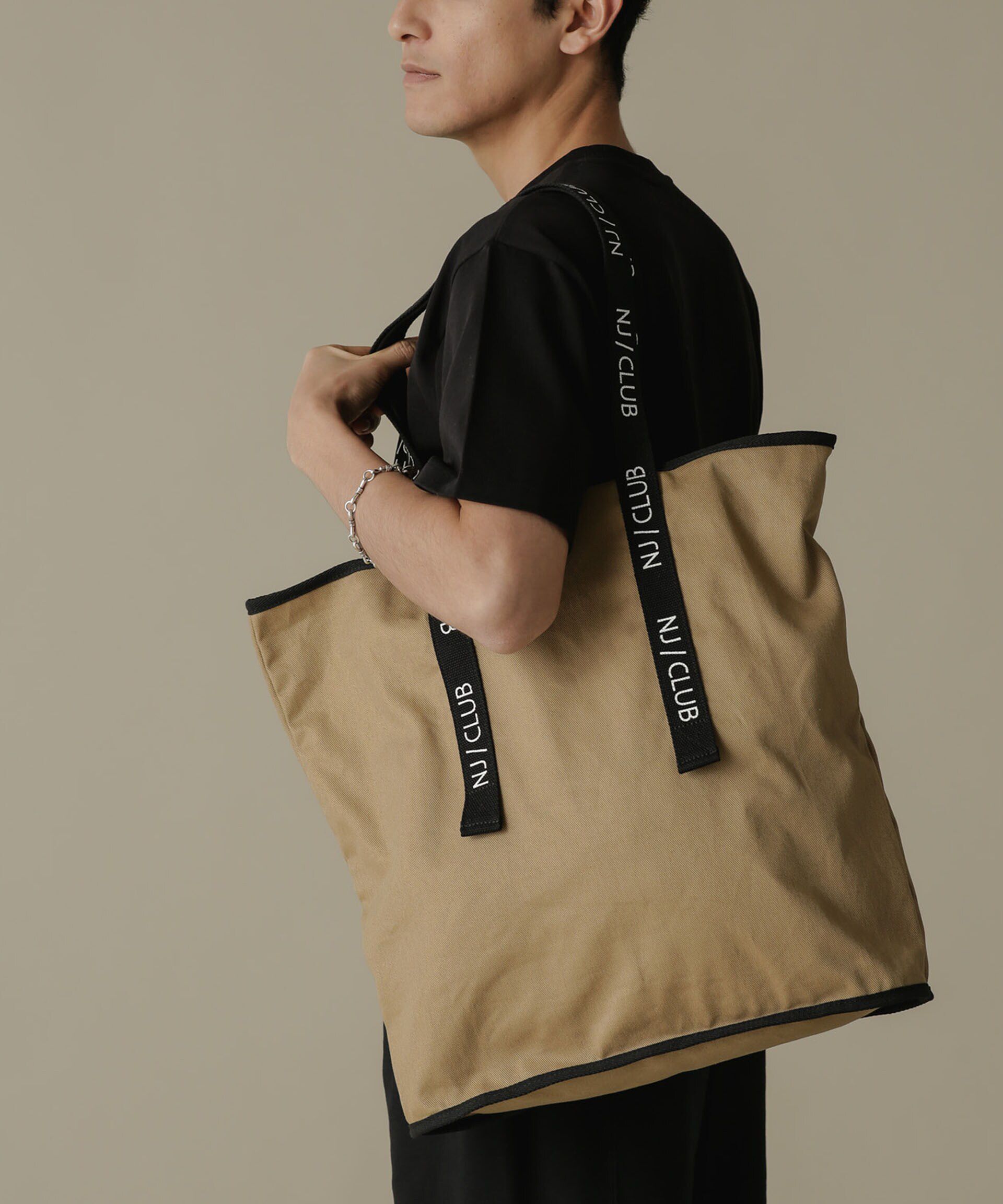 nano･universe「｢NJ/CLUB｣CARRYSTOCKKIT&BAG トートバッグ」|トートバッグ|モカ3